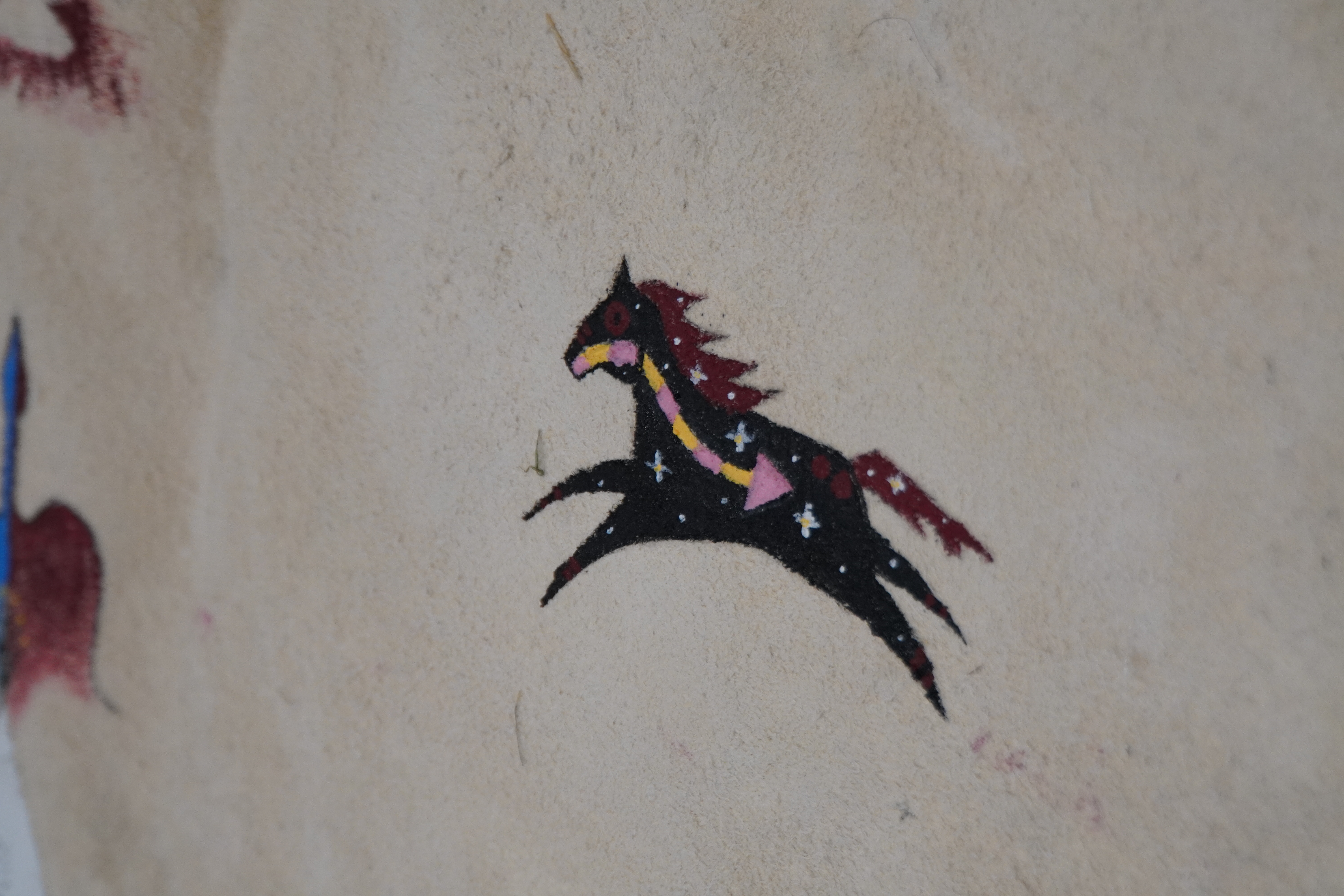 Buffalo Robe Painting