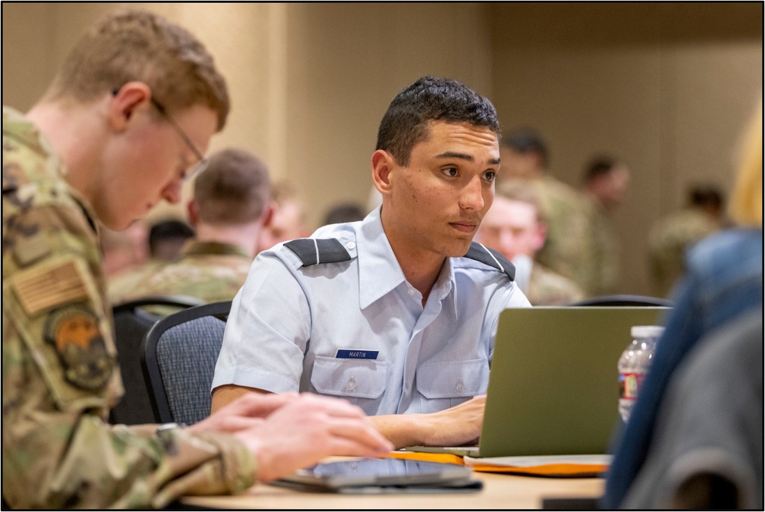 Cadets Taking the AFOQT Cadets Taking the AFOQT