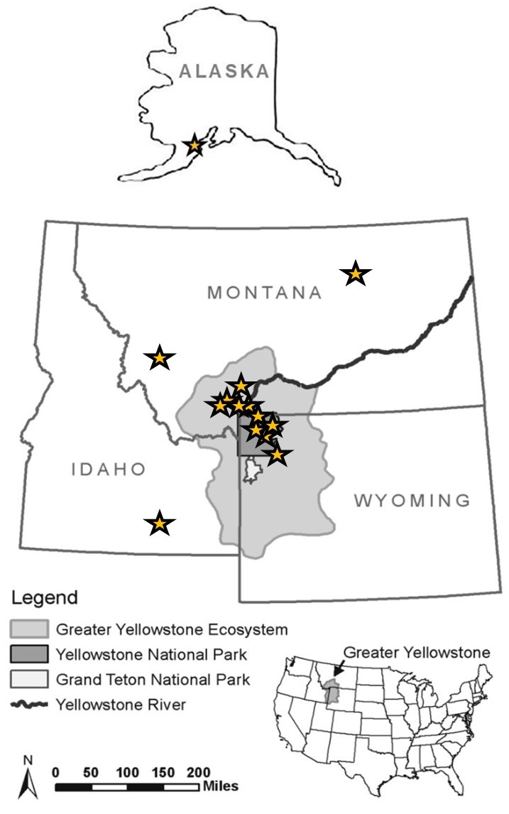 SITKA-funded projects map