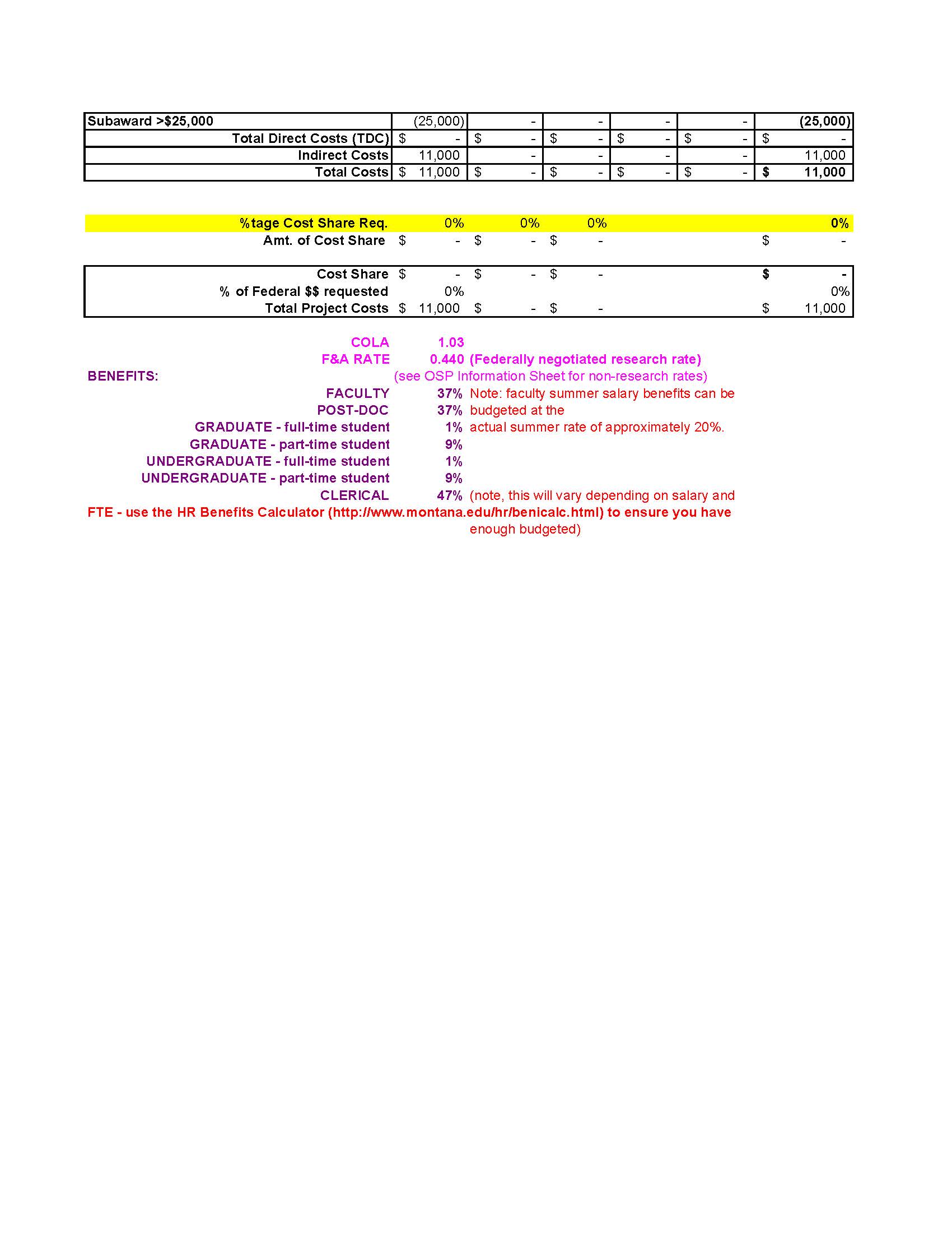 complex budget template p2