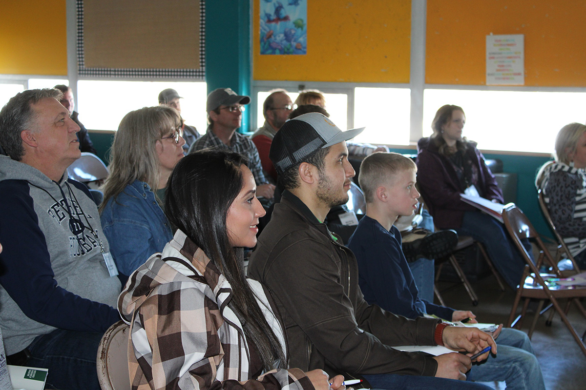 It was a packed house for Bob Welker’s, ‘Expanding the Pie’ presentation at the 2023 Montana’s Next Generation conference.  Welker is a part of the popular YouTube channel, Welker Farms Inc. and also serves on the Toole County FSA committee locally.   