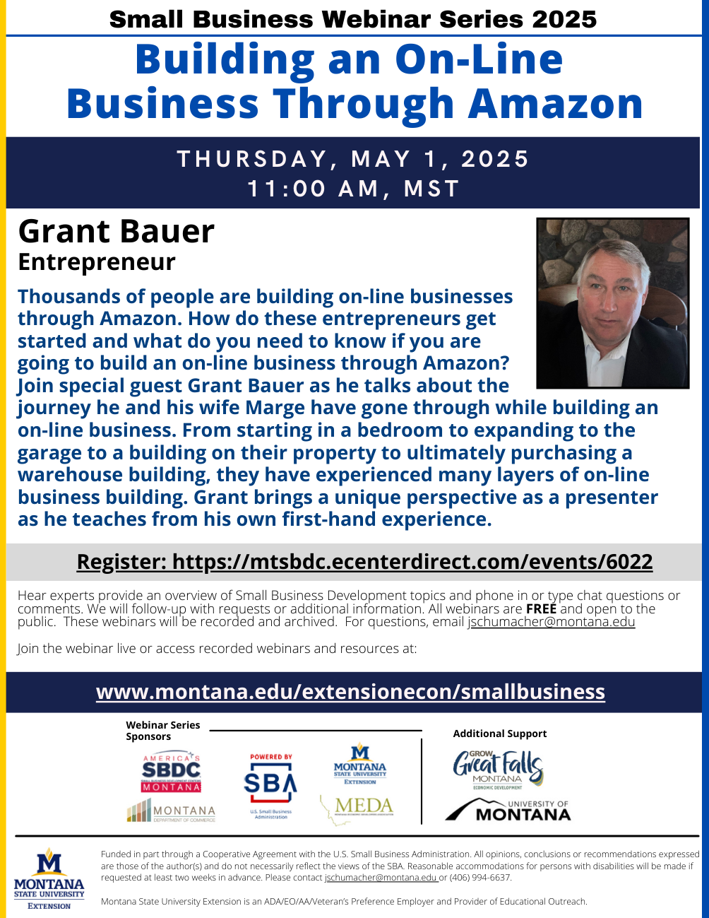 May 2025 Small Business Webinar