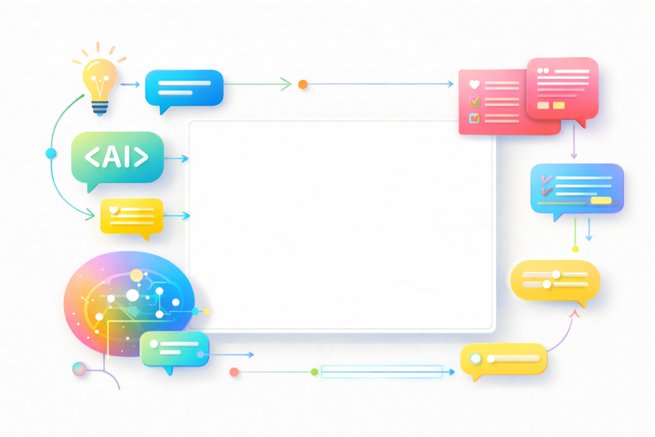 AI generated image of a process