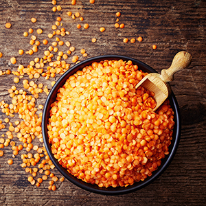 red lentils