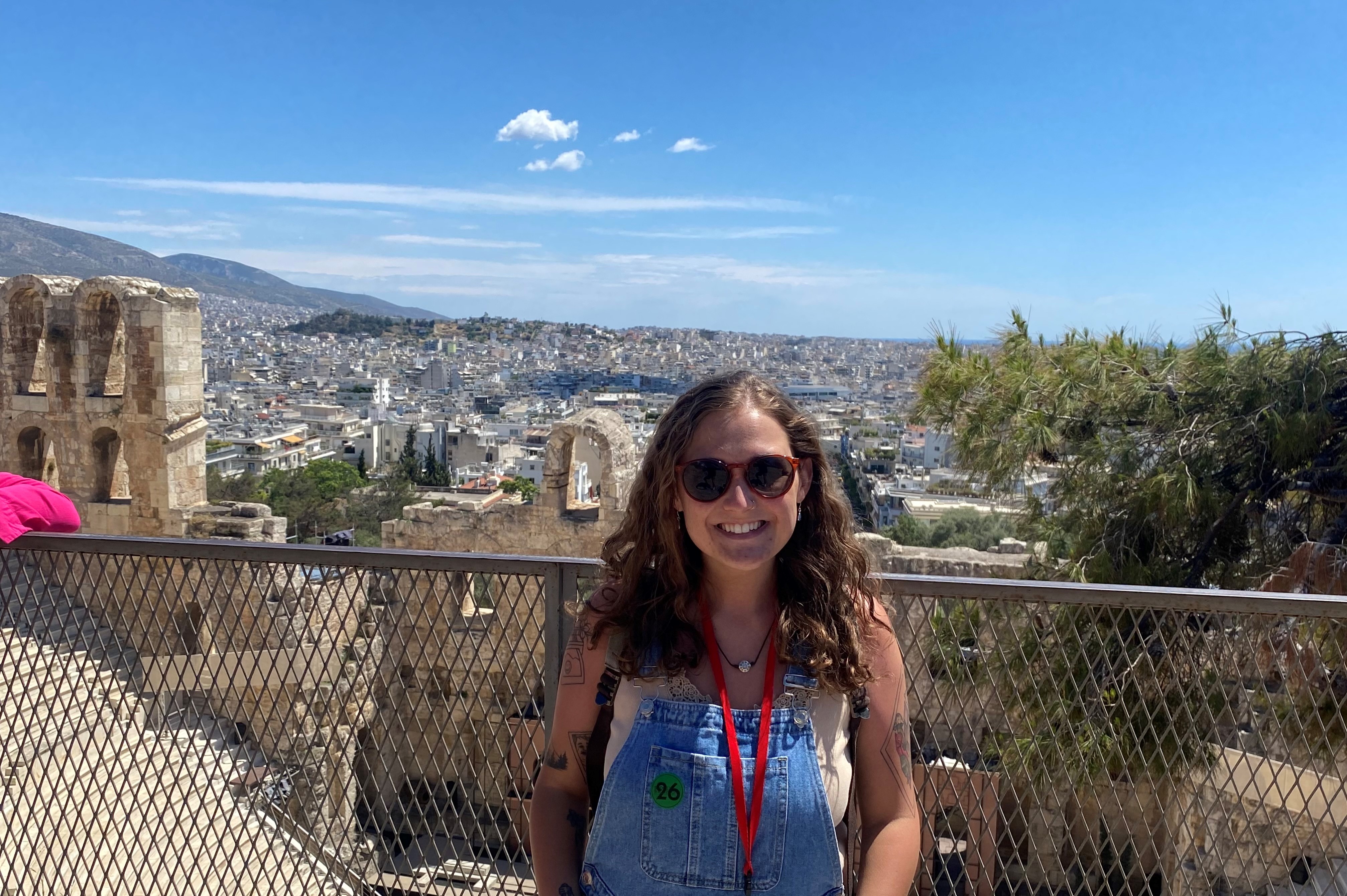 Amy Megowan Amy Megowan in the sunny Mediterranean