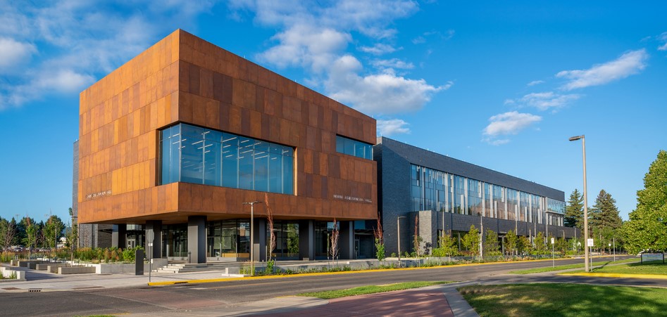 Norm Asbjornson Hall in Spring