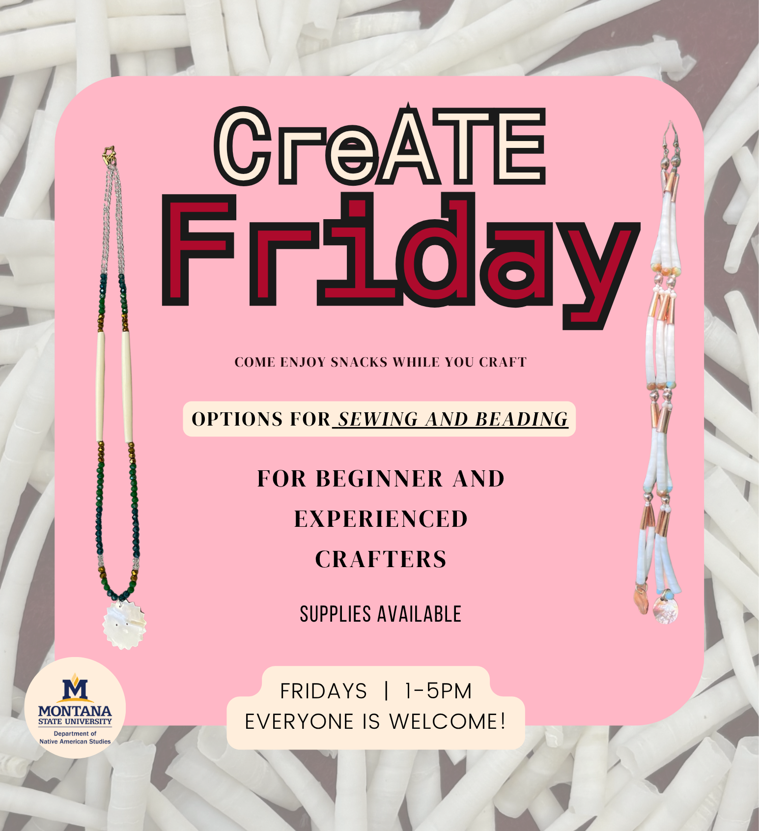 CreATE Fridays Flyer