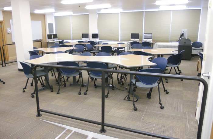 Classroom 425 at Reid Hall