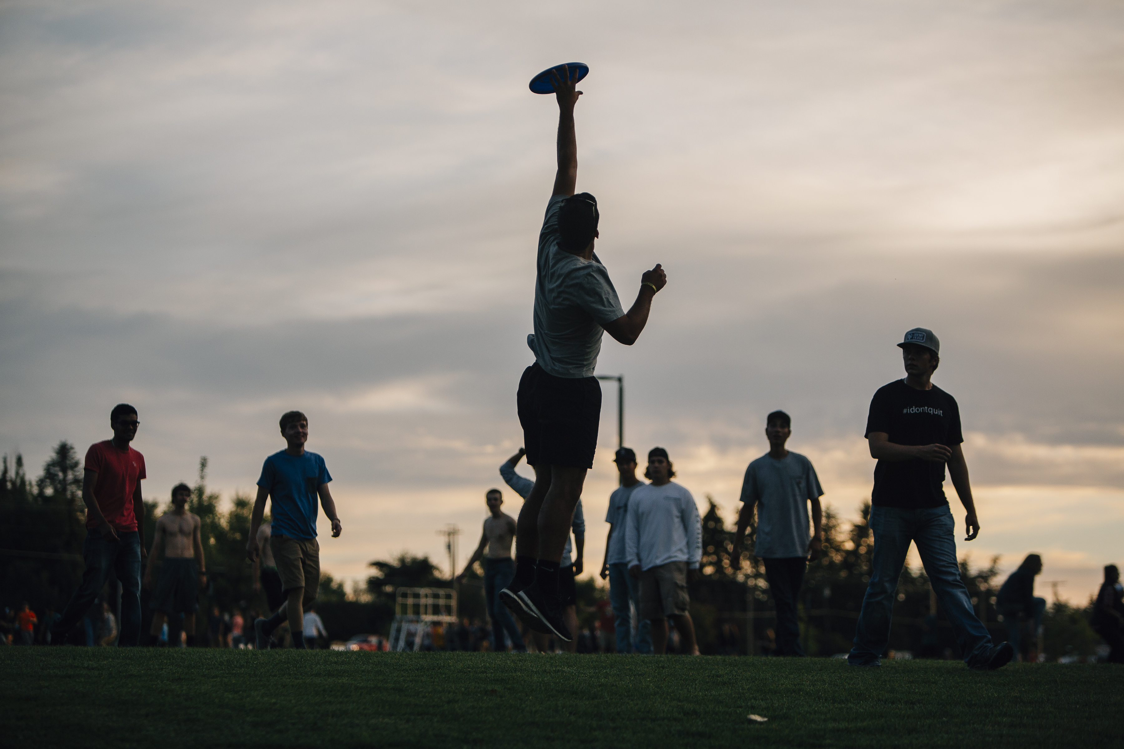 Sunset Frisbee