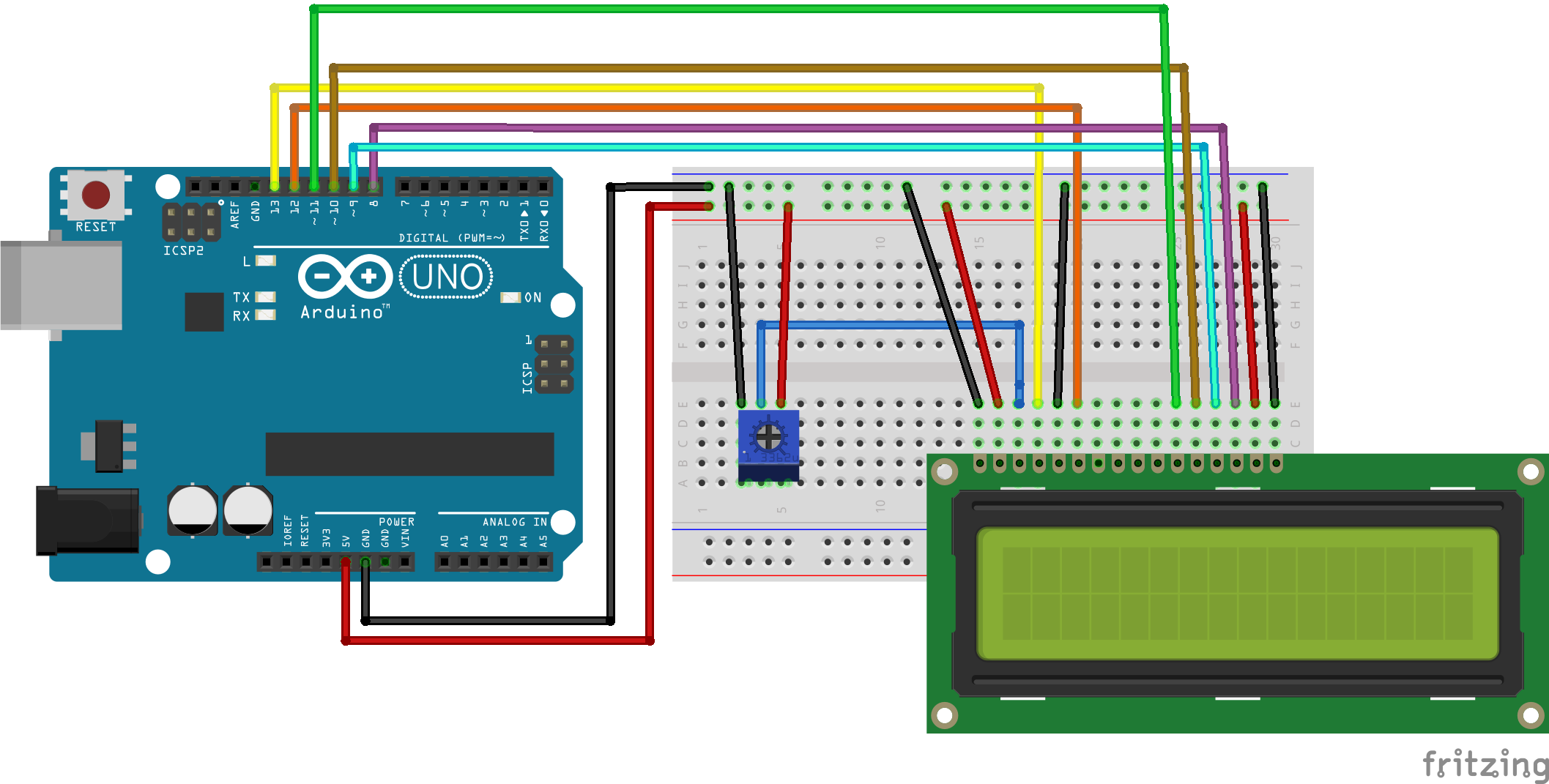 LCD wiring LCD wiring