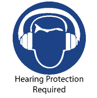 Hearing Protection Required