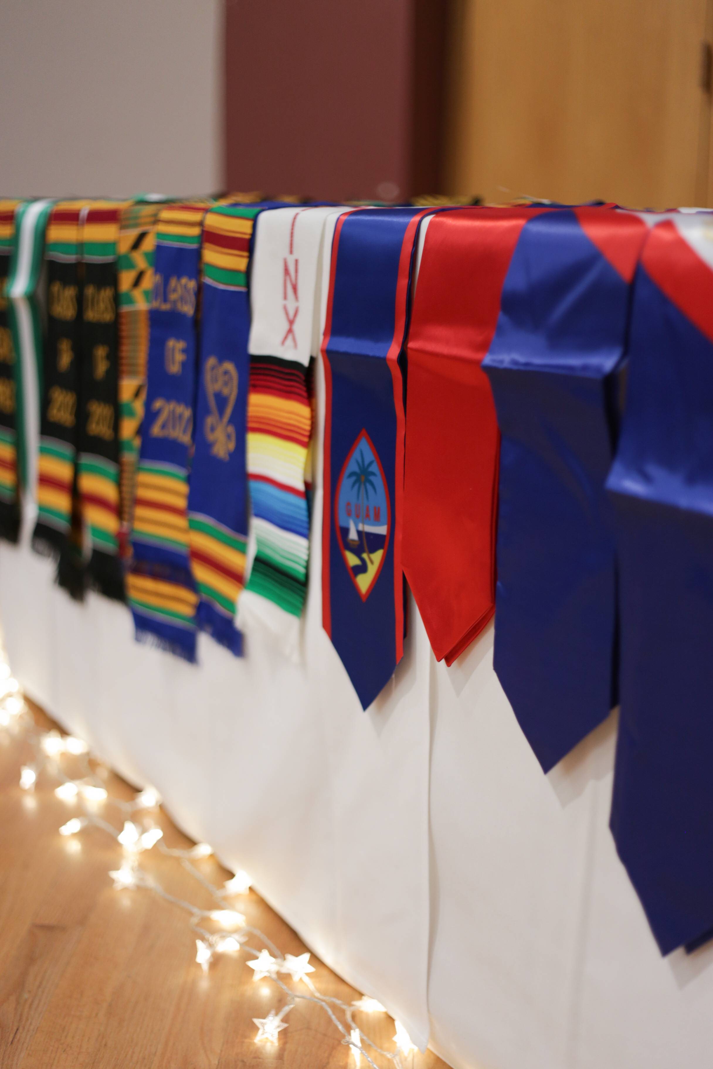 multicultural graduation stoles