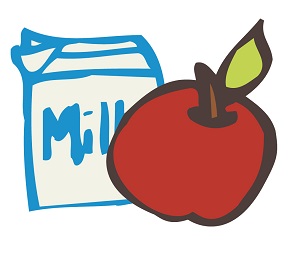 milk apple