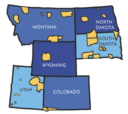 EPA Region 8 Map