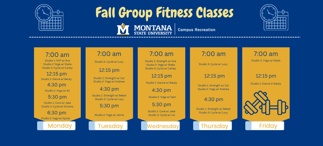 Fall Fitness Classes